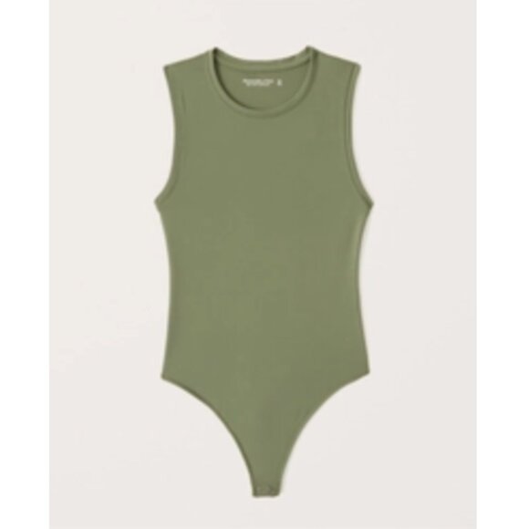 Abercrombie || A&F Seamless Crewneck Tank Bodysuit - Picture 1 of 5